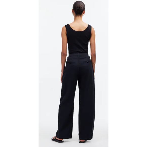 Madewell ‘The Harlow’ Wide-Leg Pant, Size 12 - Picture 2 of 8